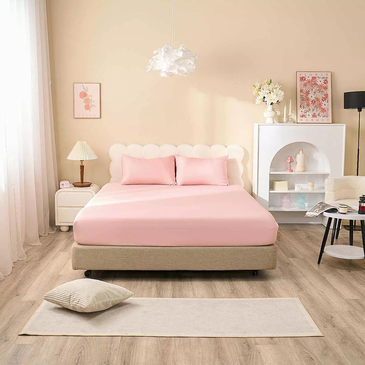 Bộ ga chun tencel cao cấp Goodnight Airsilk - Ảnh 6