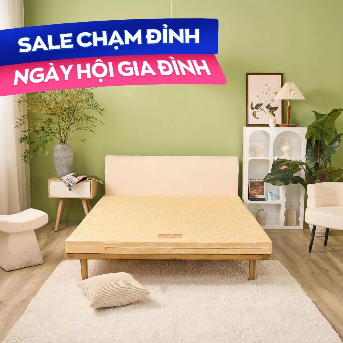 Nệm Bông ép Wonjun Pure Carbon kháng khuẩn ưu việt dày 10cm - Ảnh 2