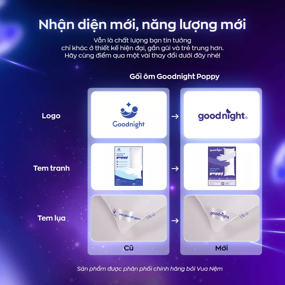 Gối ôm êm ái hiện đại Goodnight Poppy (BST Ngủ Mát) - Ảnh 11