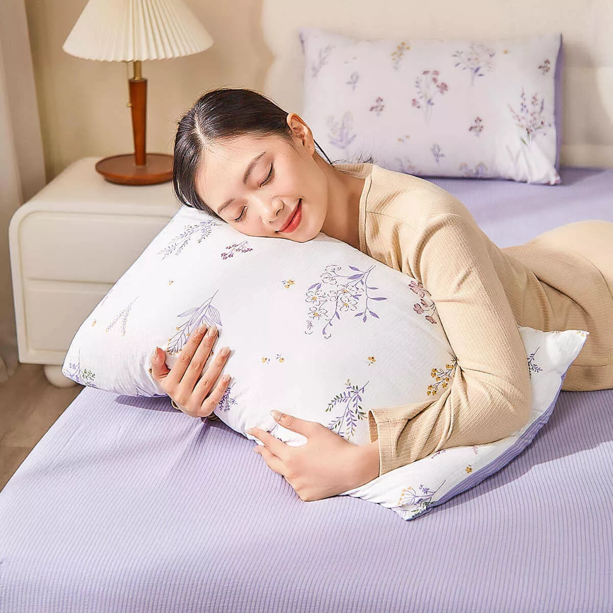 Bộ ga chun vỏ chăn Goodnight Bamboo mềm mại, điều hòa thân nhiệt - Ảnh 13