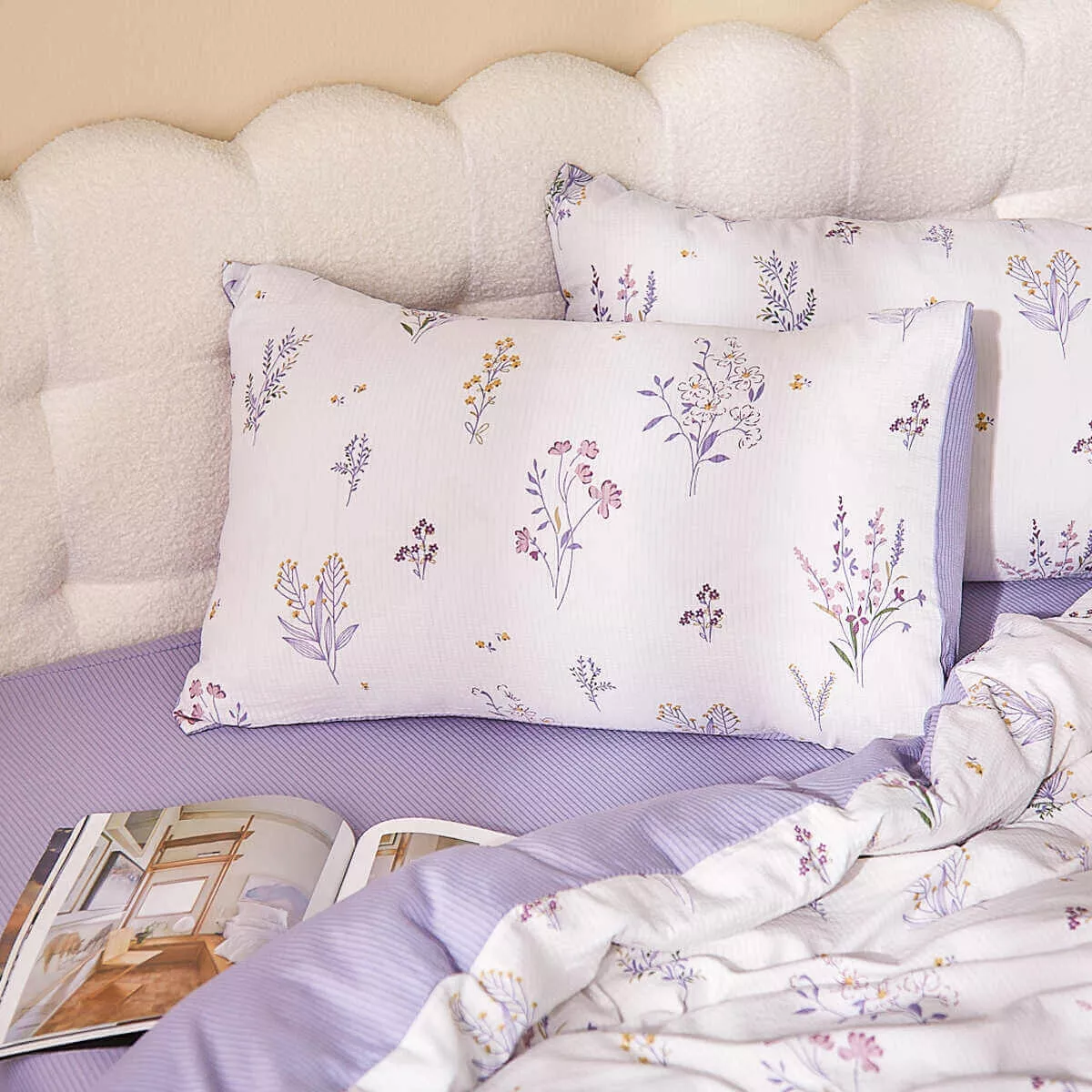 Bộ ga chun vỏ chăn Goodnight Bamboo mềm mại, điều hòa thân nhiệt - Ảnh 5