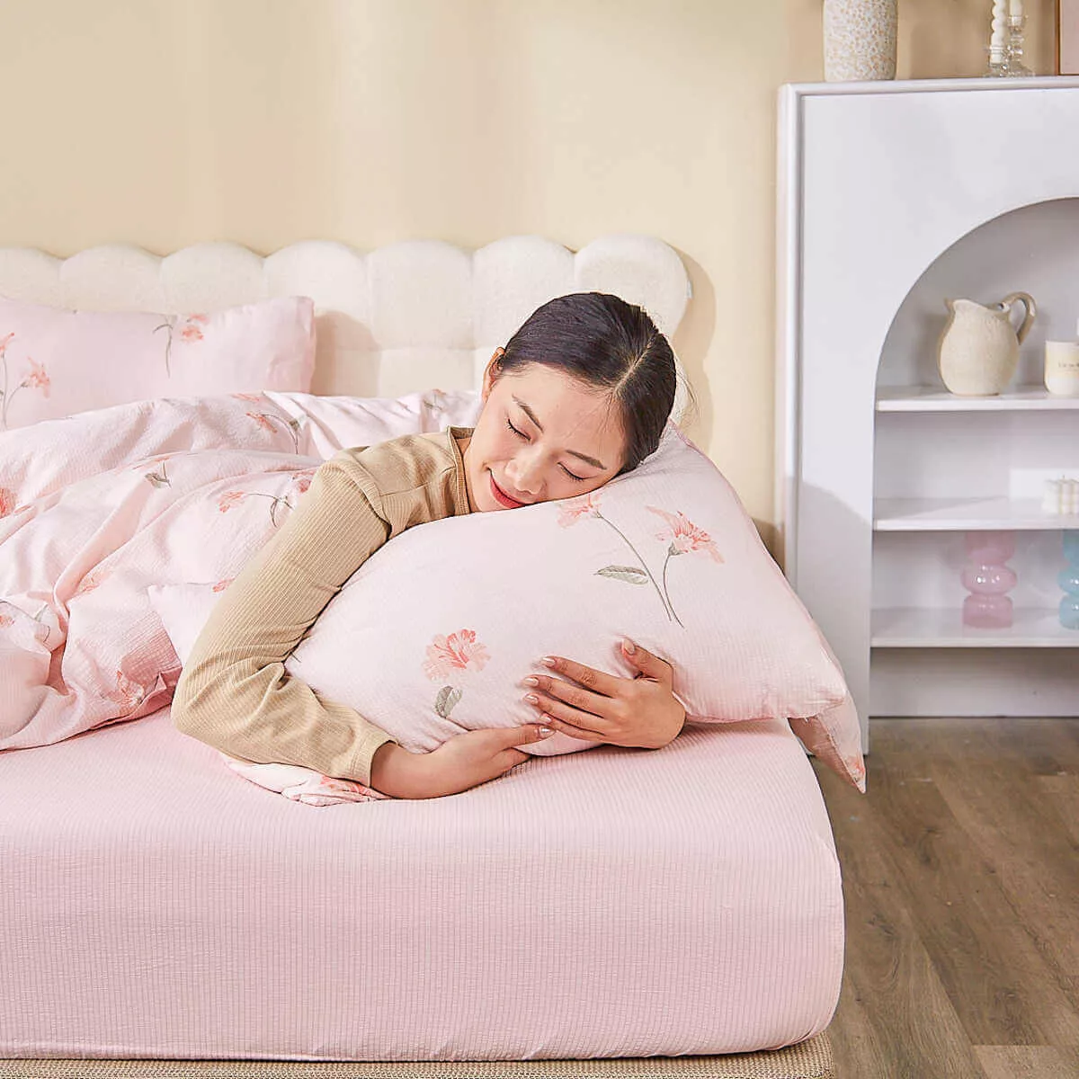 Bộ ga chun vỏ chăn Goodnight Bamboo mềm mại, điều hòa thân nhiệt - Ảnh 8
