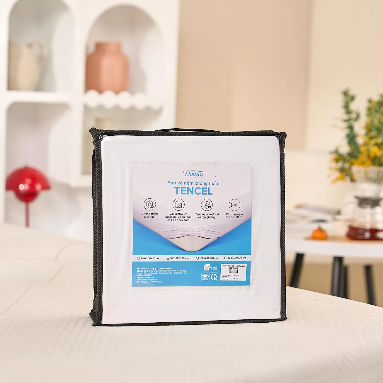 Bảo vệ nệm Doona Tencel - Ảnh 2