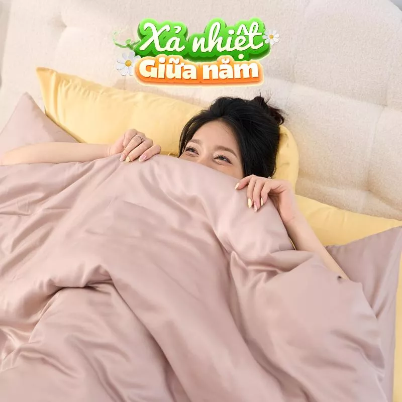 Bộ Ga Chun VC Goodnight Airsilk 4CT - Ảnh 9