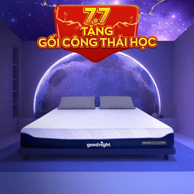 Nệm foam Goodnight Active Hybrid dày 20cm - Ảnh 2