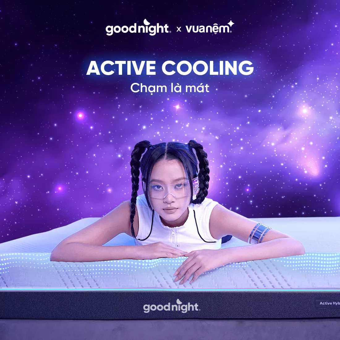 Nệm foam Goodnight Active Hybrid dày 20cm - Ảnh 9