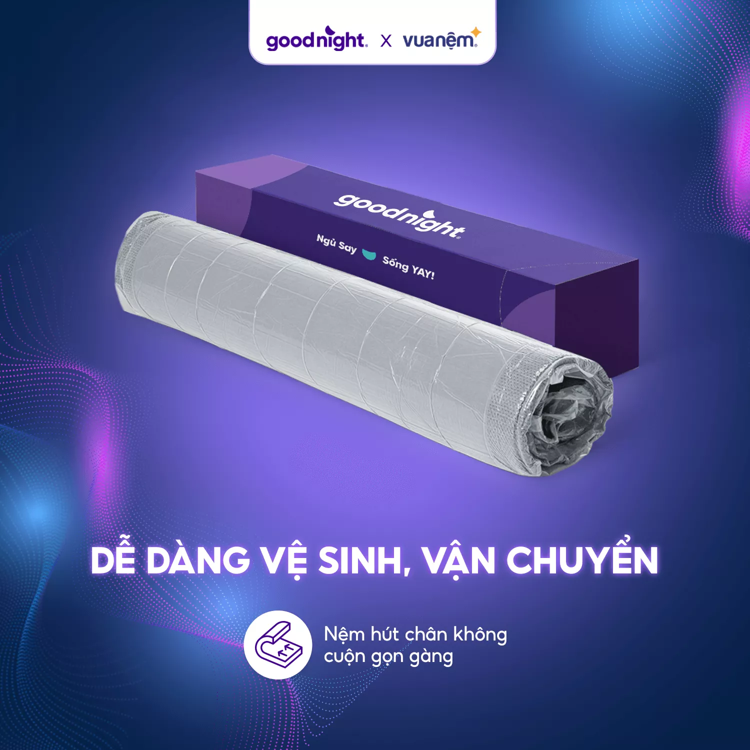 Nệm Foam Goodnight Active Hybrid - Ảnh 6