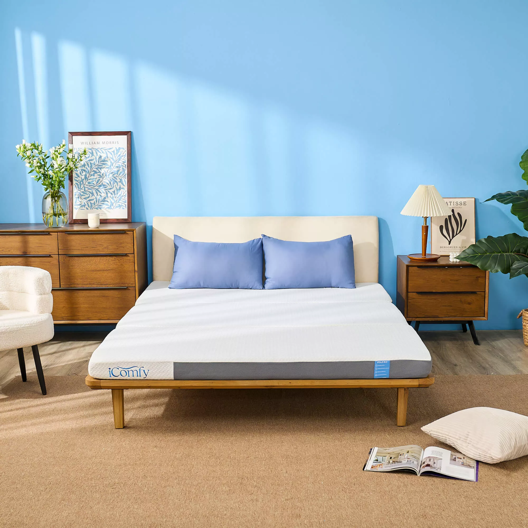 Nệm Foam iComfy Fold 3.0 gấp 3 dày 10cm - Ảnh 13
