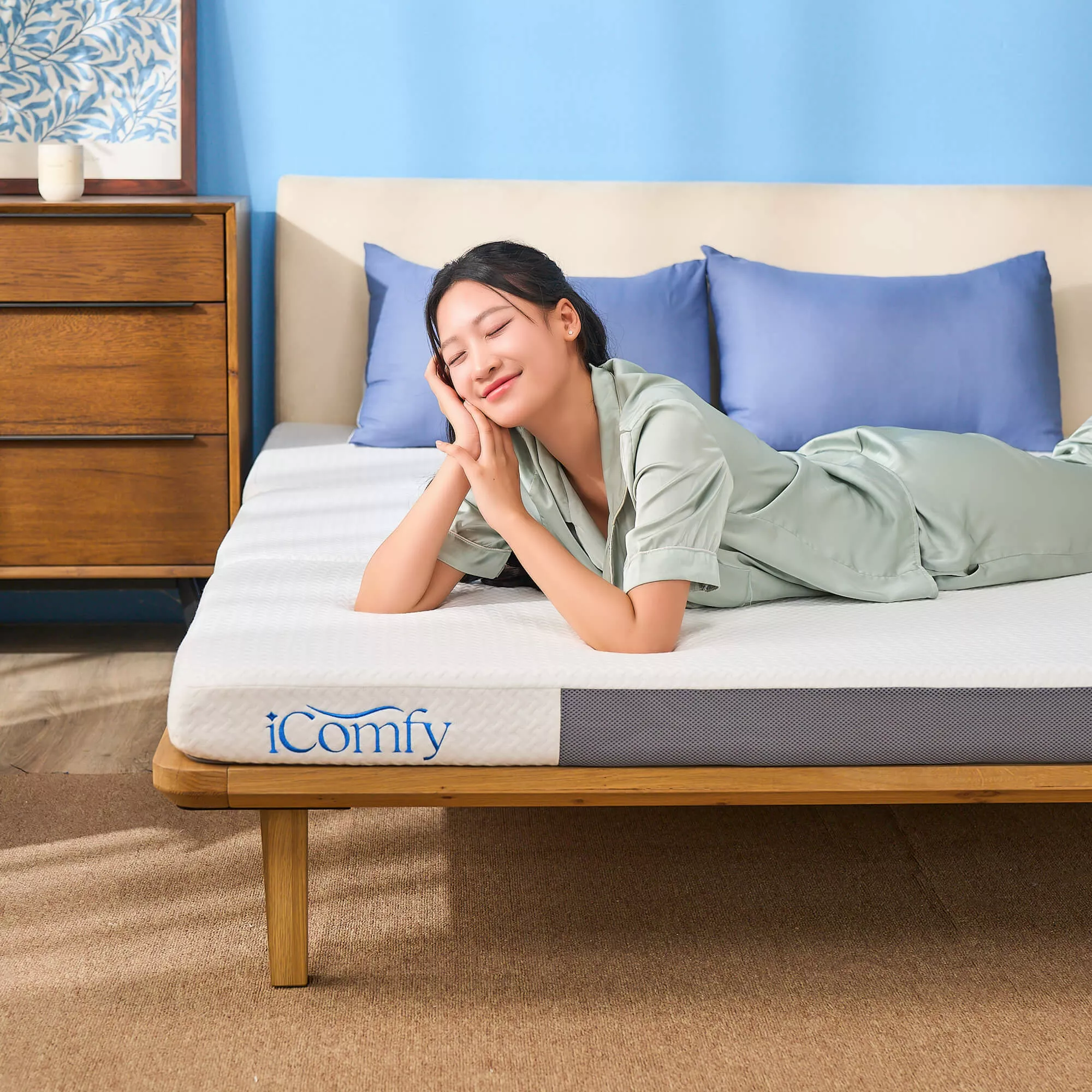 Nệm Foam iComfy Fold 3.0 gấp 3 dày 10cm - Ảnh 10